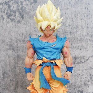 27cm Dragon Ball Z Figure Goku Super Saiyan 1 Anime Figures Toy